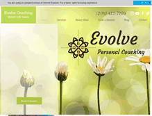 Tablet Screenshot of boiselifecoach.com